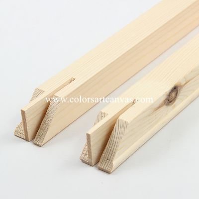 Economy 38 × 28 mm Pine Canvas Stretcher Bars with Knots – CR3828