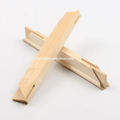 17mm×38mm Knot-Free Pine Tenoned Stretcher Bars